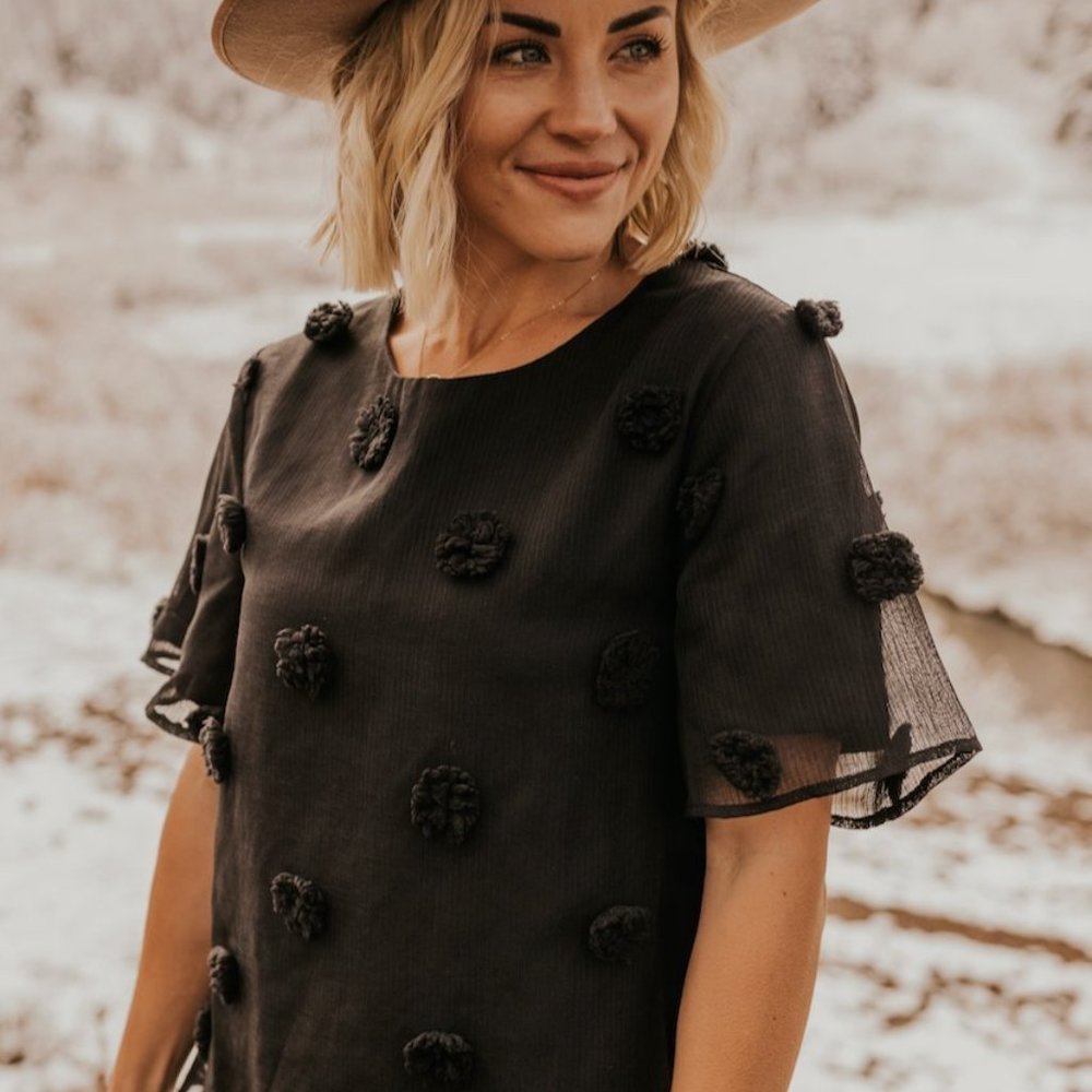 Roolee Black Blouse